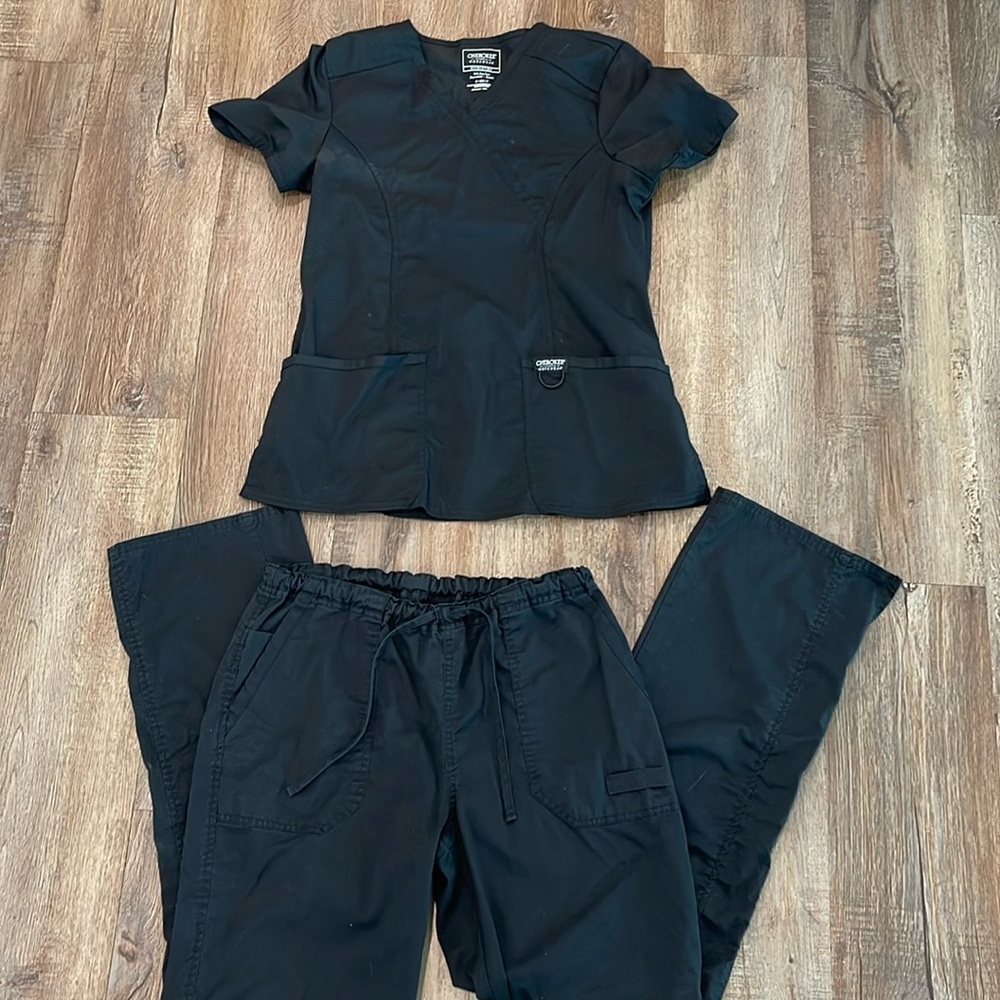 Cherokee Workwear boot cut scrub set
